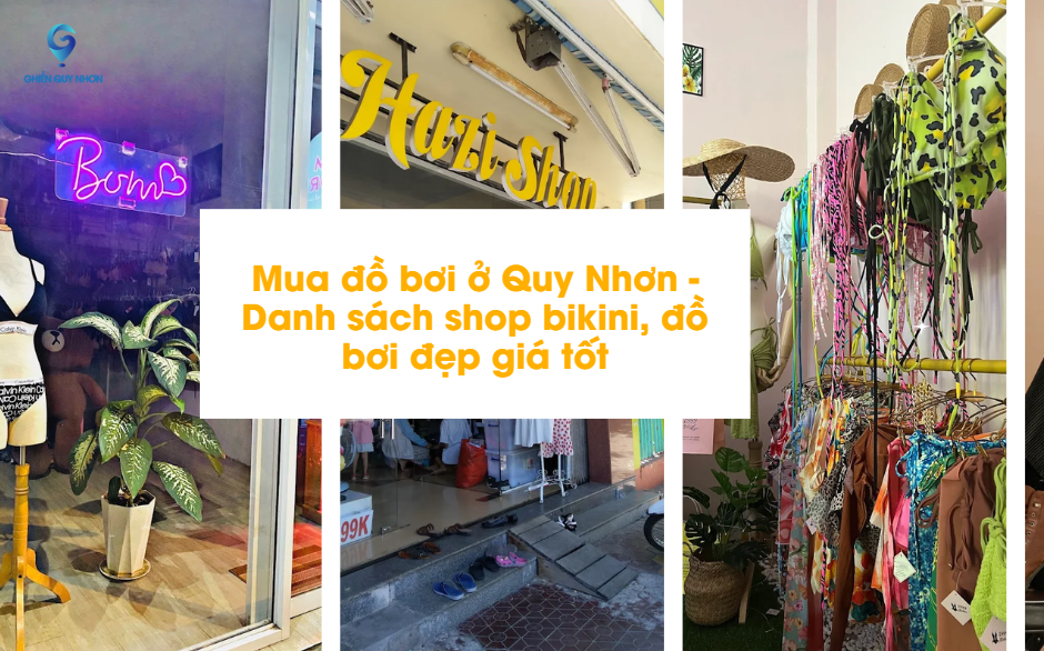 Mua đồ bơi ở Quy Nhơn - Danh sách shop bikini, đồ bơi đẹp giá tốt