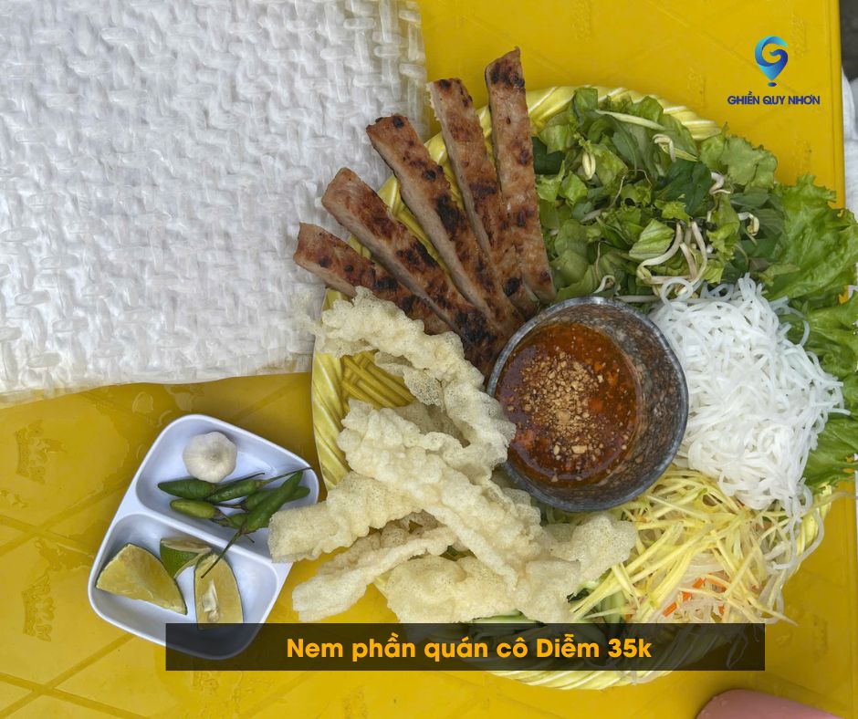 Nem phần quán Cô Diễm