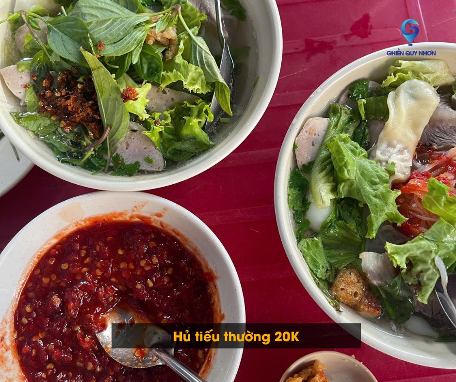 Hủ tiếu thường 20K Hủ tiếu mực